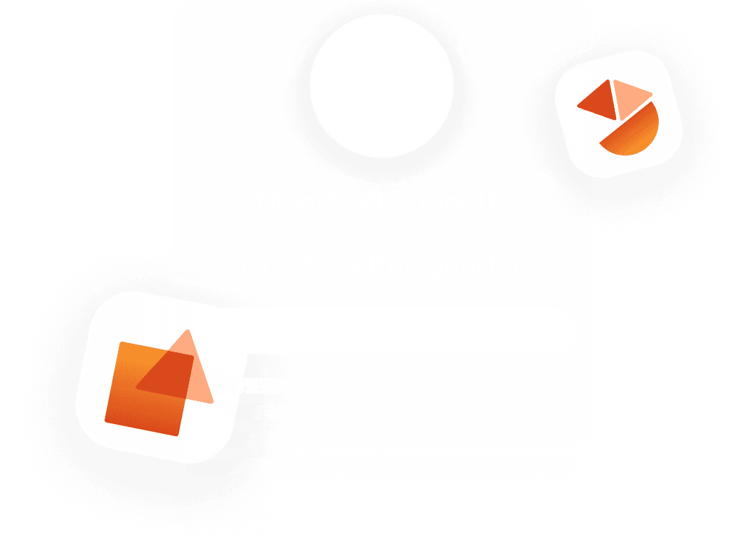 Repeat it every quarter