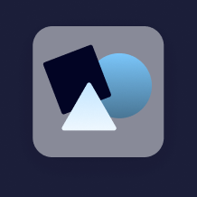 Floating product accent shapes