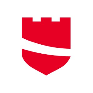 banner and shield logo